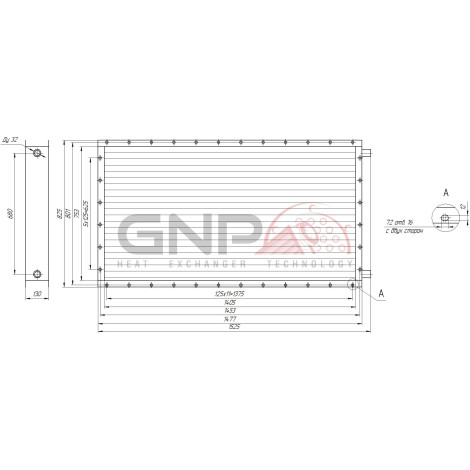 Radiator PNV 113-208-01 UHL3