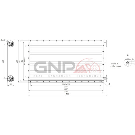 Radiator PNV 113-208-01 UHL3