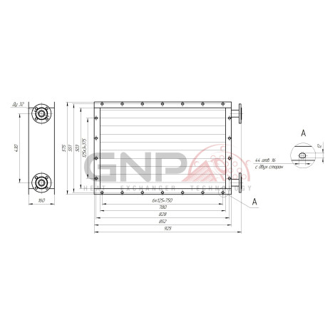 Radiator PNV 113-304-01 UHL3