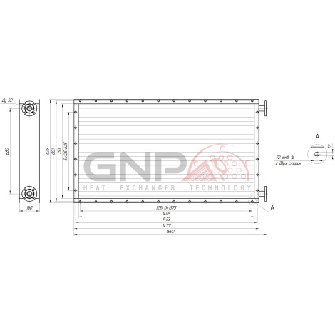 Radiator PNV 113-308-01 UHL3