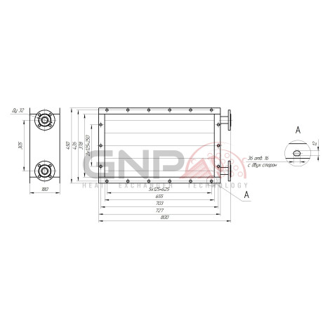 Radiator PNV 113-402-01 UHL3