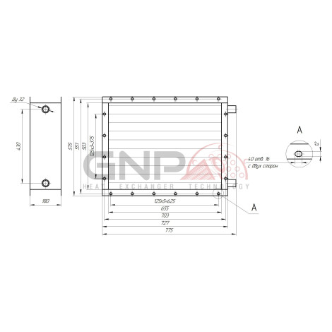 Radiator PNV 113-403-01 UHL3