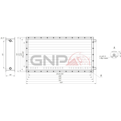 Radiator PNV 113-407-01 UHL3