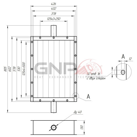 Radiator PNP 113-201-01 UHL3
