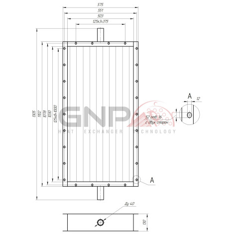 Radiator PNP 113-205-01 UHL3